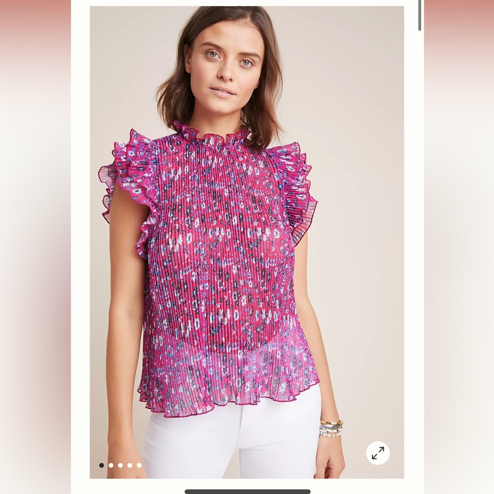 Used Frieda blouse by Anthropologie.